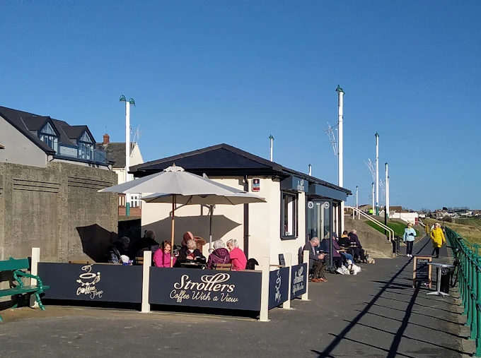 Strollers Coffee on the seafront at Seaburn